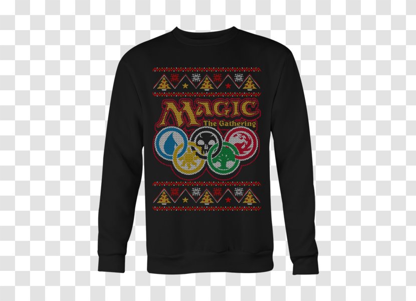 T-shirt Magic: The Gathering Sweater Sleeve Christmas Jumper - Harry Potter Ugly Transparent PNG