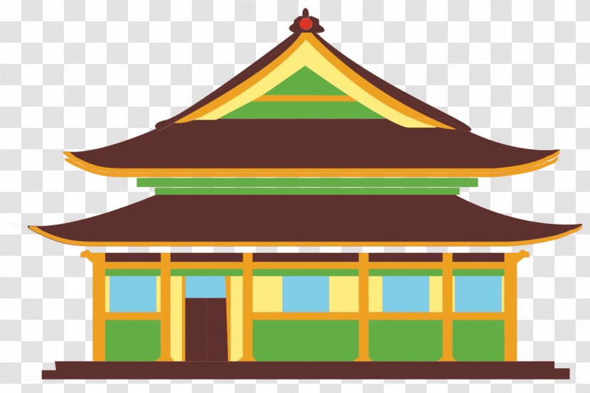 China House Chinese Clip Art - Architecture Transparent PNG