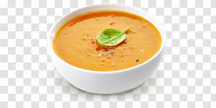 Dish Food Carrot And Red Lentil Soup Cuisine - Gazpacho Potage Transparent PNG