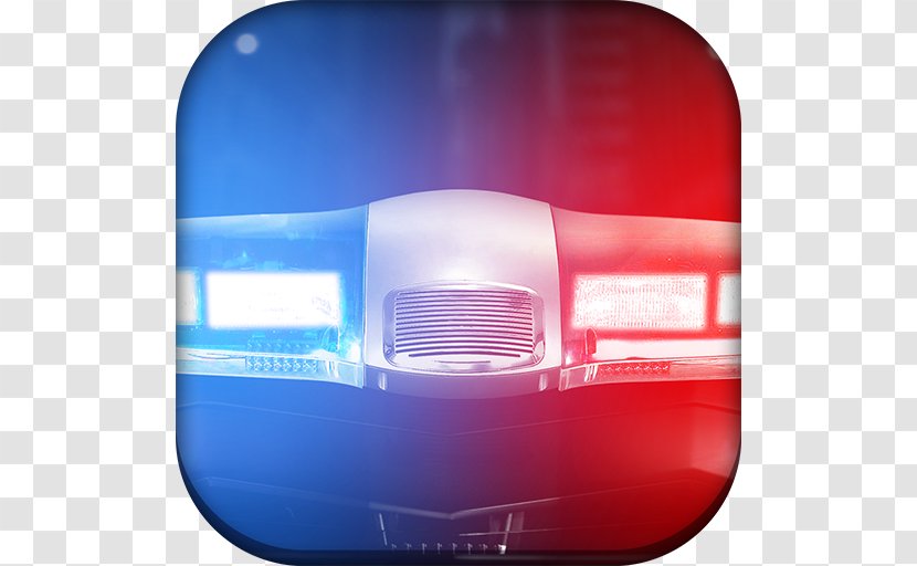Police Siren Flasher Sound AppTrailers - Car Transparent PNG