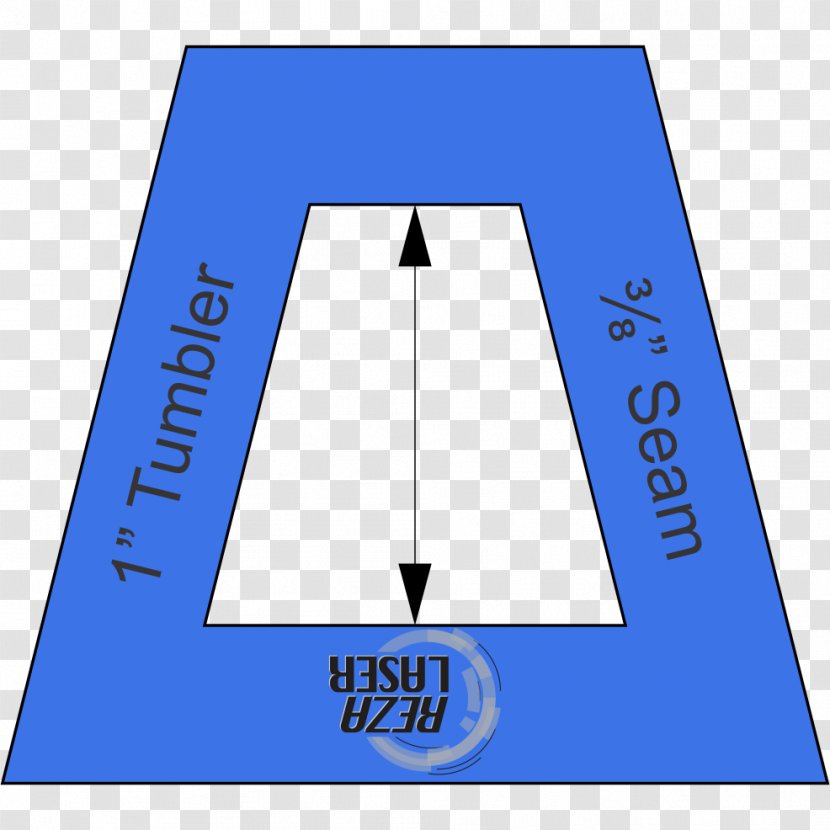 Triangle Point Brand Product Design - Rectangle - Two Inch Template Transparent PNG