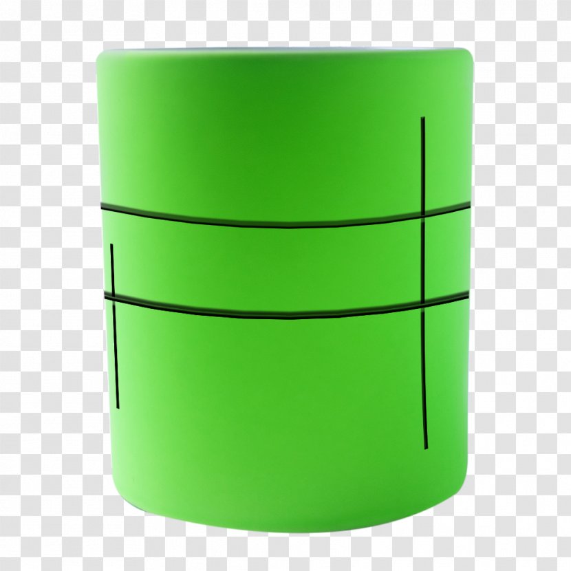Green Cylinder - Thermos Transparent PNG