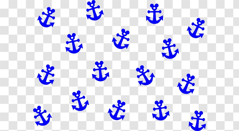 Navy Blue Anchor Clip Art Transparent PNG