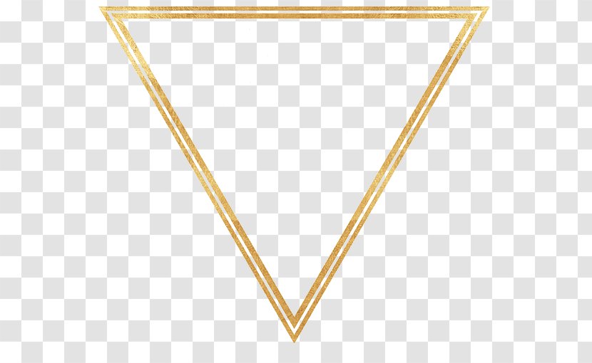 Royalty Beauty Bar Colored Gold Triangle Figaro Chain - Rectangle Transparent PNG