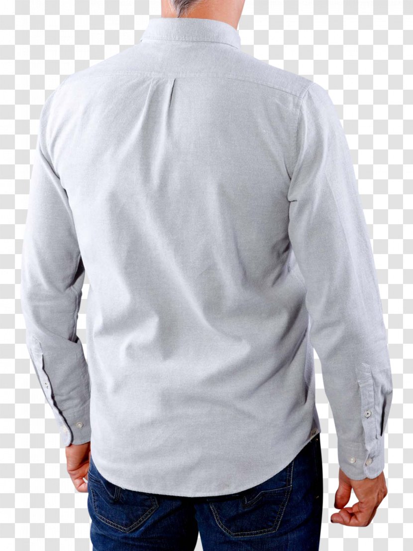 Long-sleeved T-shirt Shoulder Collar - Button Transparent PNG