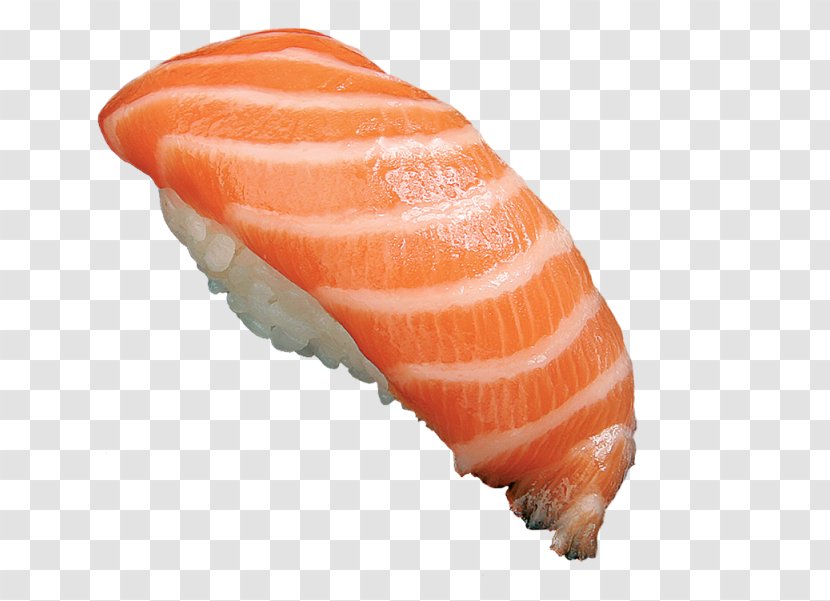 Lox Sushi Smoked Salmon Sashimi Onigiri - Ay Transparent PNG