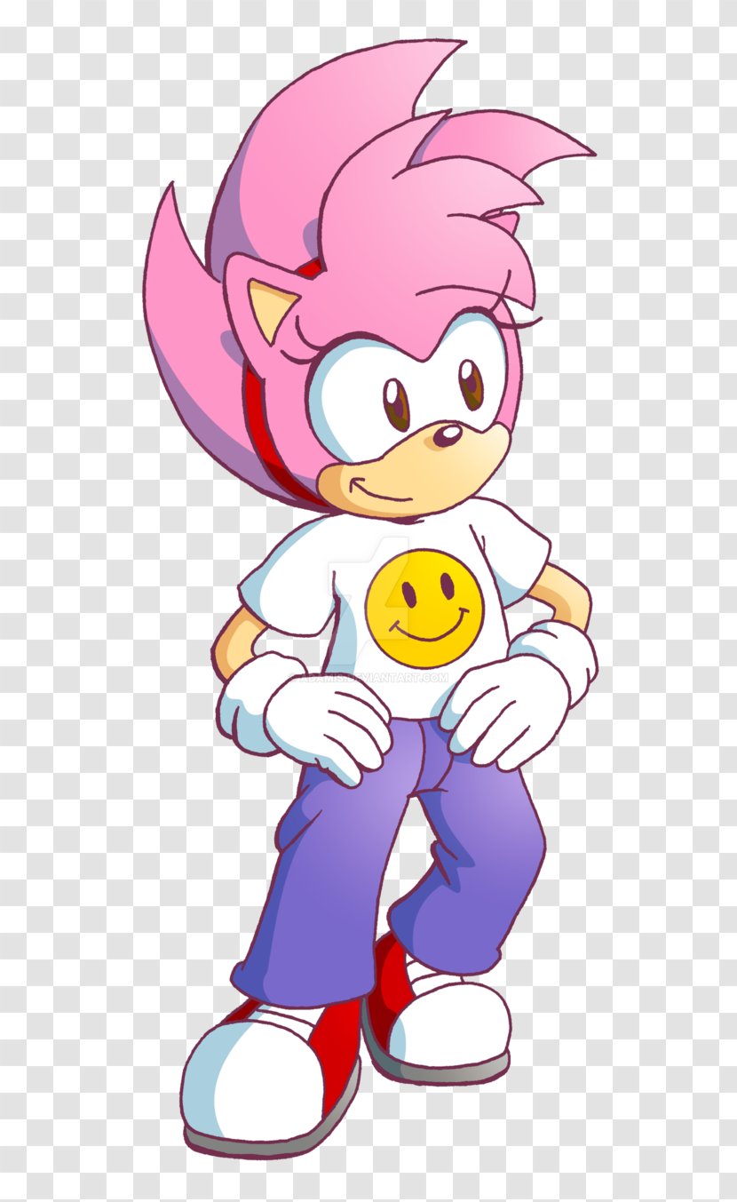 Sonic Chaos Amy Rose Ariciul & Knuckles Daisy Duck - Heart Transparent PNG