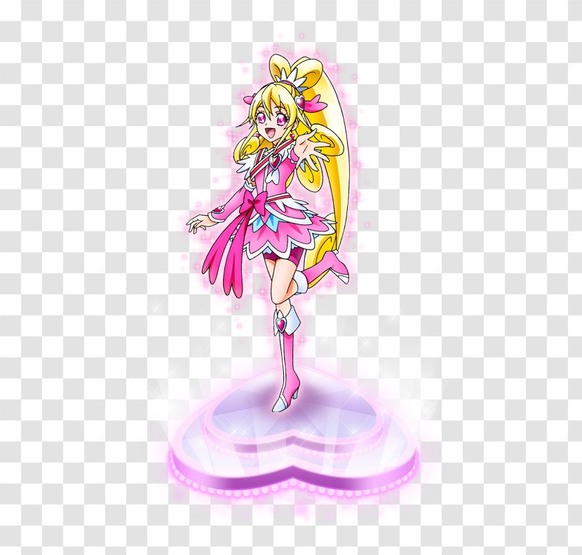 Mana Aida Pretty Cure Tsubomi Hanasaki Miyuki Hoshizora - Cartoon - Tree Transparent PNG