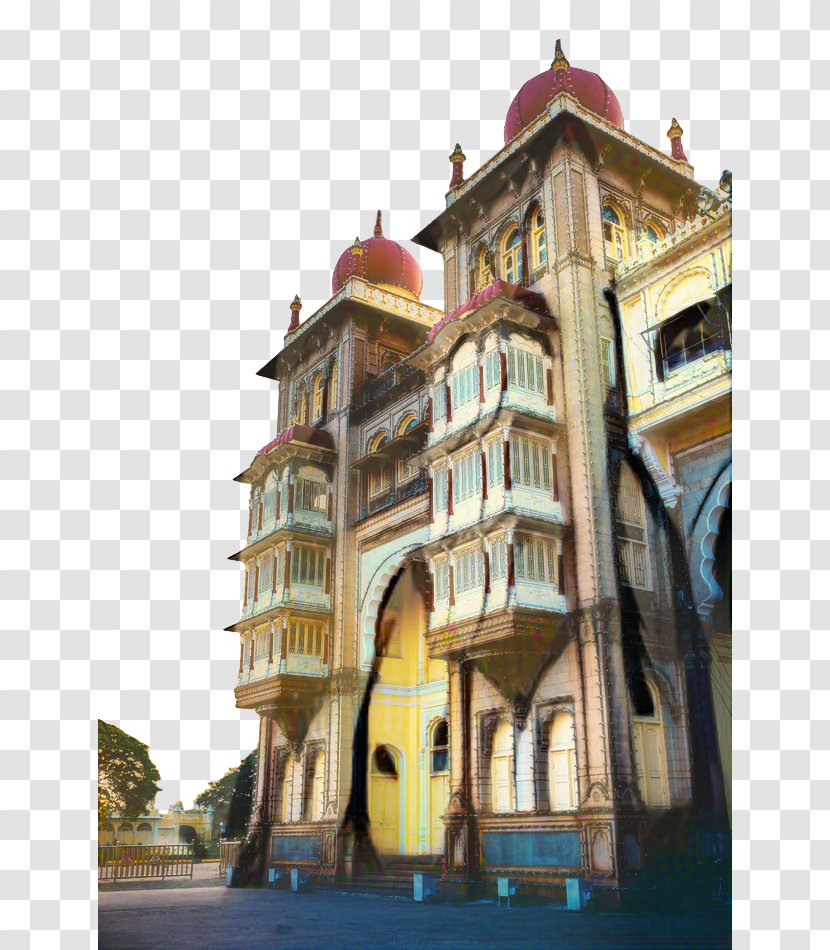 Mysore Palace Architecture Wadiyar Dynasty Image Photography - Landmark Transparent PNG