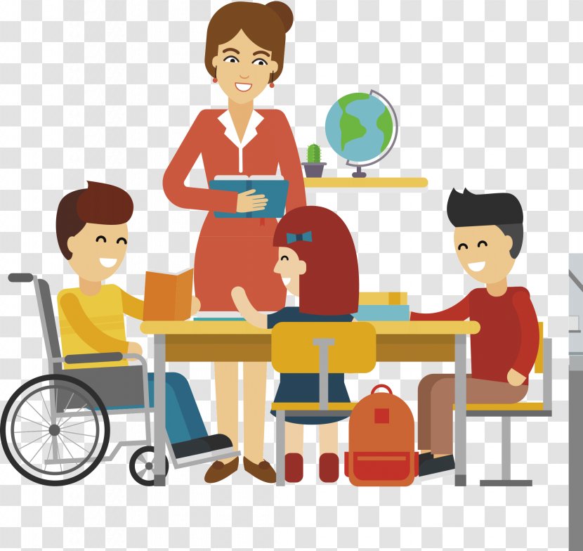 Physical Disability Child Drawing - Special Needs Transparent PNG