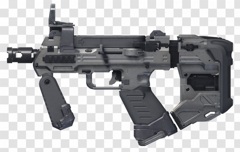 Halo 5: Guardians 4 Halo: Reach Submachine Gun 343 Industries - Frame - Machine Transparent PNG