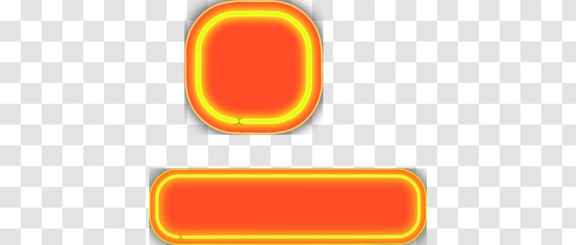 Marquee Neon Sign - Yellow Transparent PNG