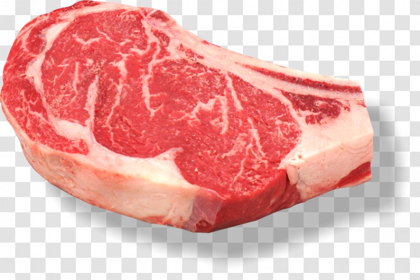 Roast Beef Beefsteak Ribs Rib Eye Steak - Cartoon - Meat Transparent PNG