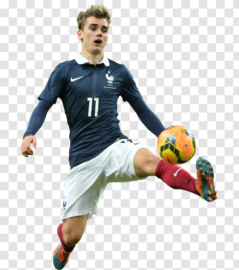 Antoine Griezmann France National Football Team UEFA Euro 2016 Player - Sports Transparent PNG