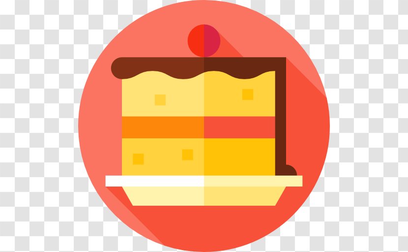 Birthday Cake Food Sponge - Orange Transparent PNG