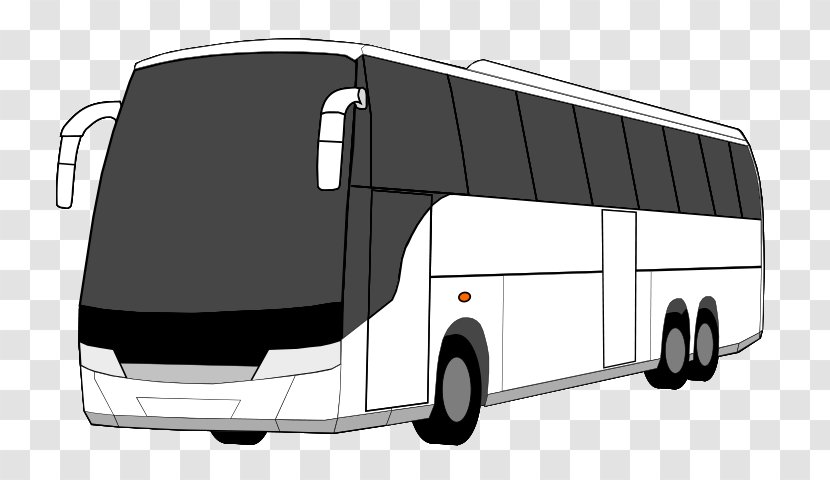 Tour Bus Service Clip Art Coach Illustration - Car - Electric Transparent PNG
