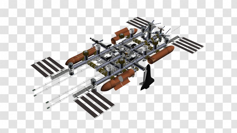 Line Angle Technology Machine Gun - Space Shuttle Launch Pad Transparent PNG