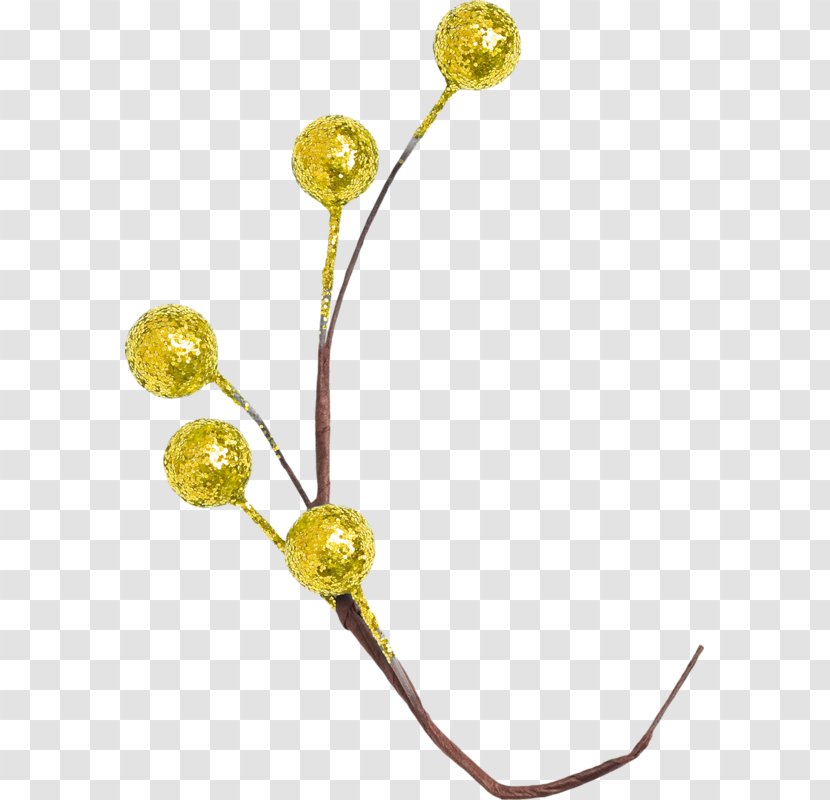 Body Jewellery Flower - Yellow Transparent PNG