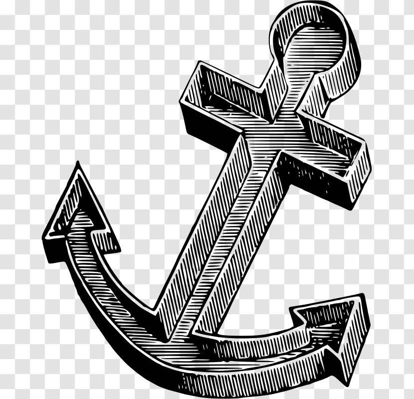 Anchor Drawing Transom Clip Art - Ship Transparent PNG