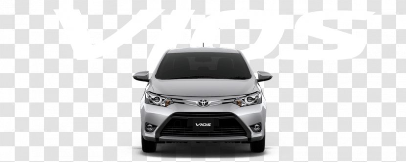 Toyota Vios Bumper Car Vehicle - Mid Size Transparent PNG