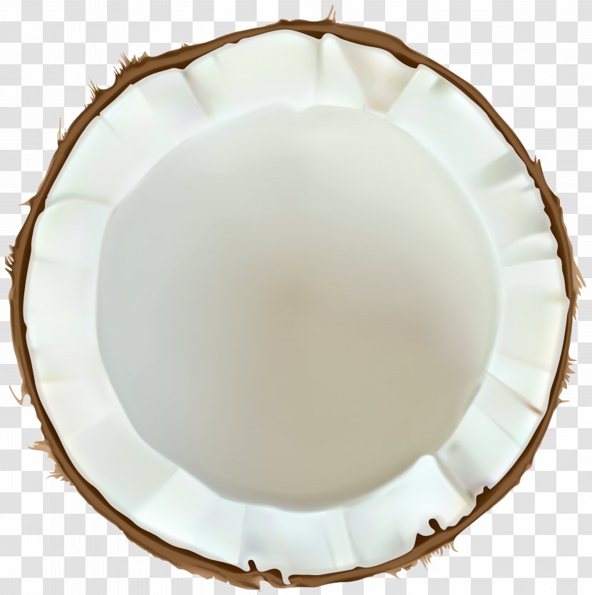 Coconut Water Clip Art - Dishware Transparent PNG
