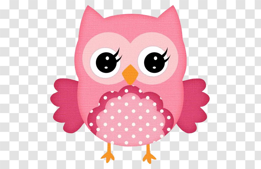 Little Owl Pink Clip Art Transparent PNG