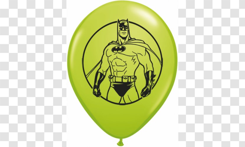 Balloon Batman Children's Party Birthday - 6 Balloons Transparent PNG