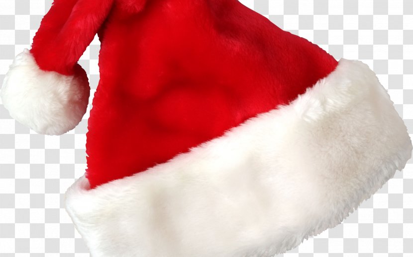 Cap Clothing Hat Headgear Santa Claus - Fur Transparent PNG