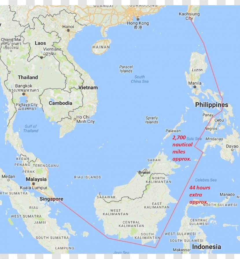 Mount Agung World Map South China Sea - Mapa Polityczna Transparent PNG
