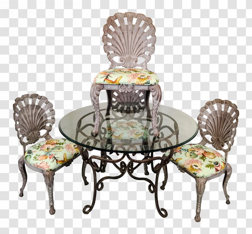 Table Chair Dining Room Garden Furniture Transparent PNG
