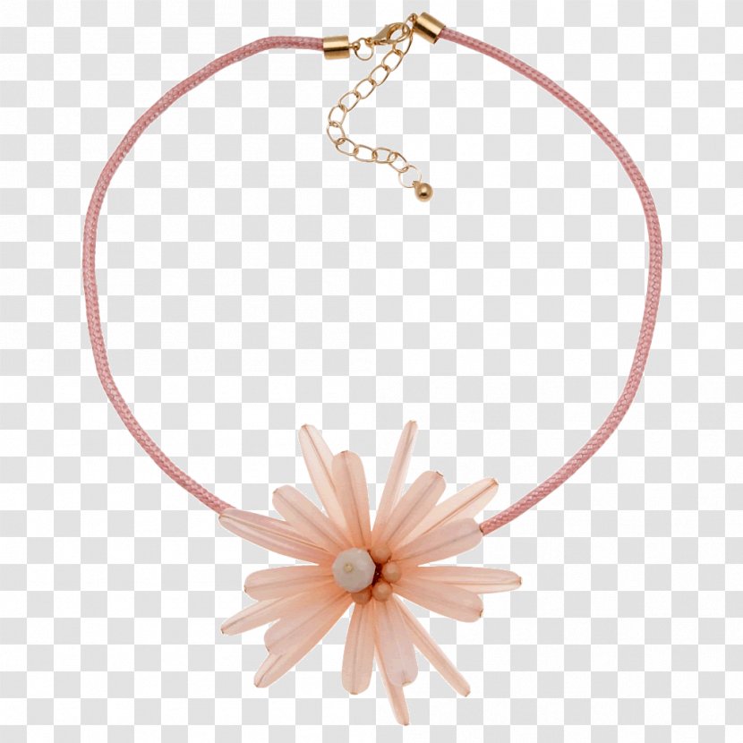 Necklace Jewellery Choker Pink Red - Fashion Jewelry Transparent PNG