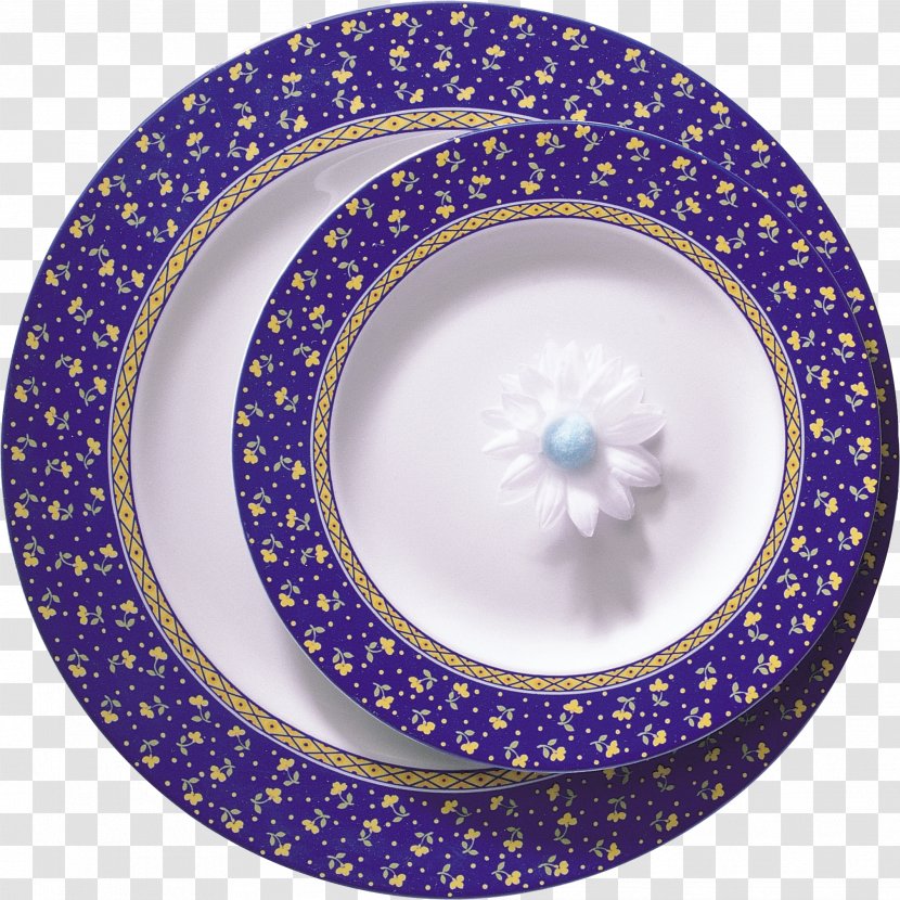 Plate Tableware Clip Art - Purple - Plates Transparent PNG