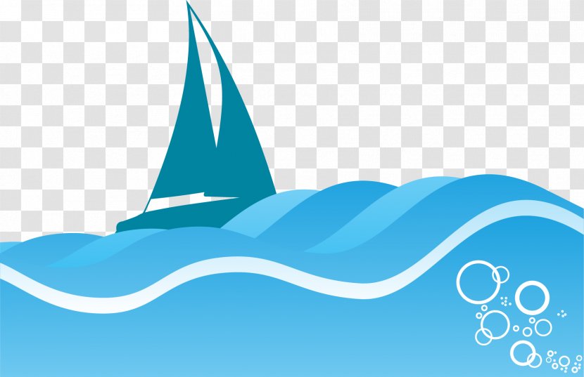 Seawater Wind Wave - Logo - Ocean Transparent PNG