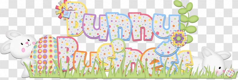 Child Art Cartoon - Grass - Flowers Happy Easter Transparent PNG