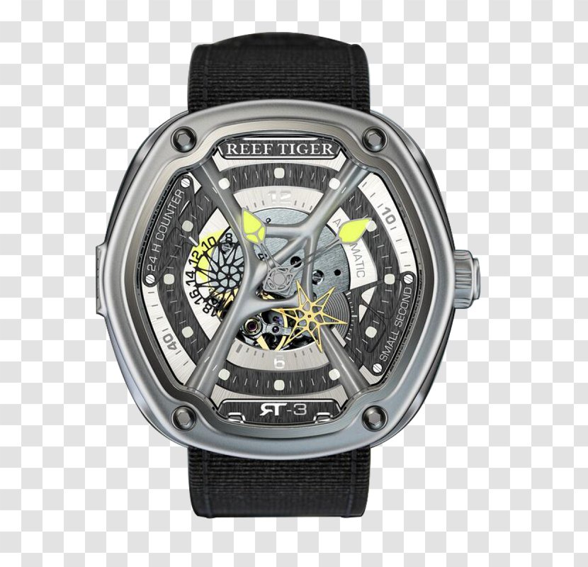 Automatic Watch Mechanical Movement Strap - Jewellery Transparent PNG
