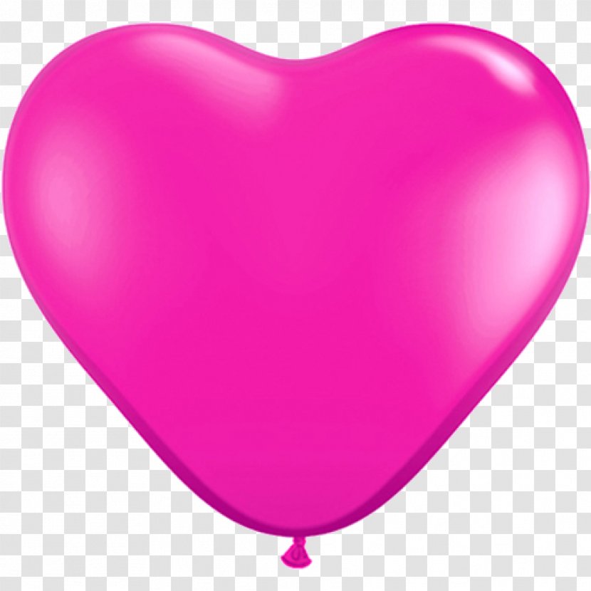 Heart Shaped Latex Balloons. Heart-shaped Balloons Pink - Balloon Transparent PNG