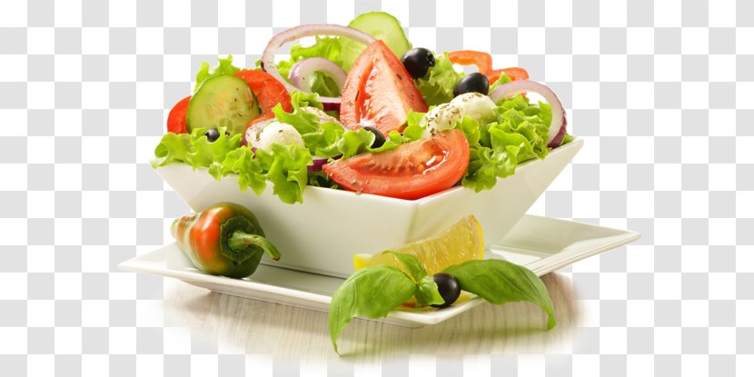 Greek Salad Fruit Vegetarian Cuisine Caesar - Diet Food Transparent PNG
