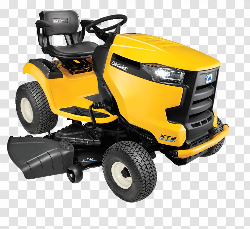 Lawn Mowers Cub Cadet Tractor V-twin Engine - Garden Transparent PNG