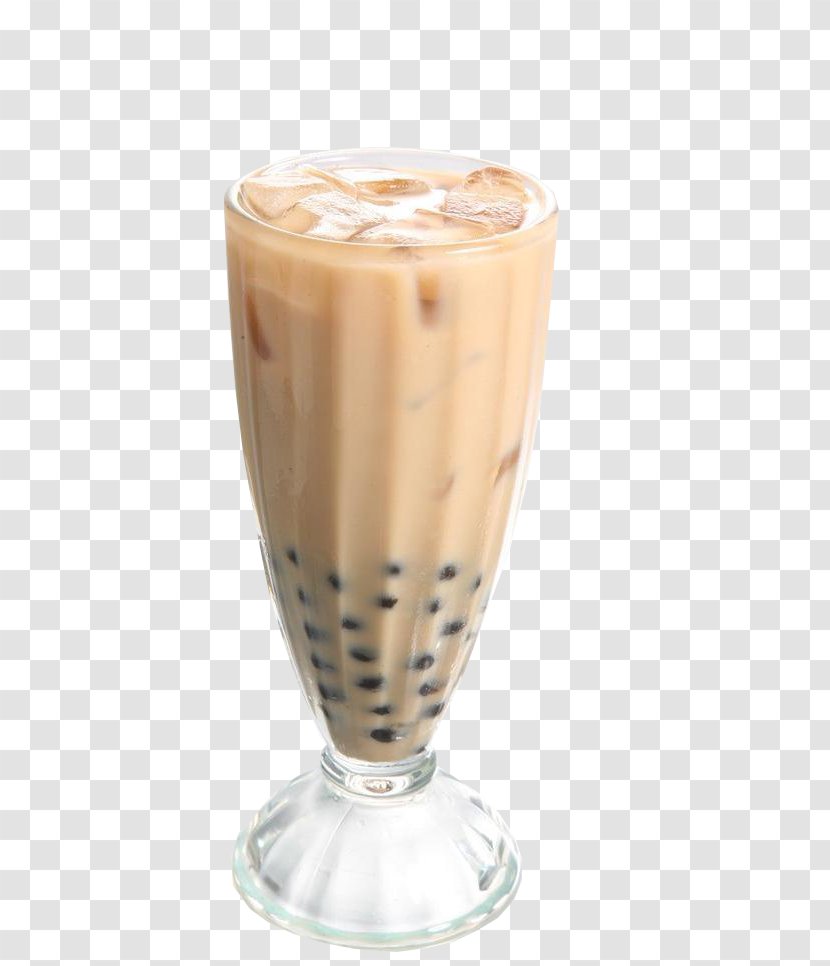 Hong Kong-style Milk Tea Bubble Coffee - Malted - Pearl Transparent PNG