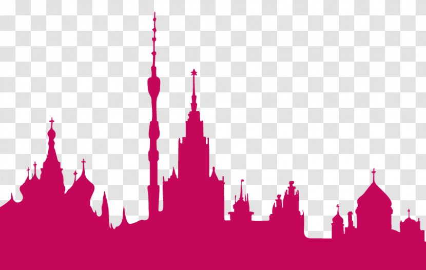 Murex Skyline Moscow - Silhouette Transparent PNG