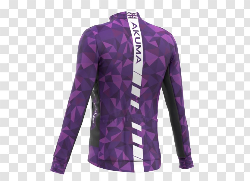 Winter Clothing Blouse Jacket - Violet Transparent PNG