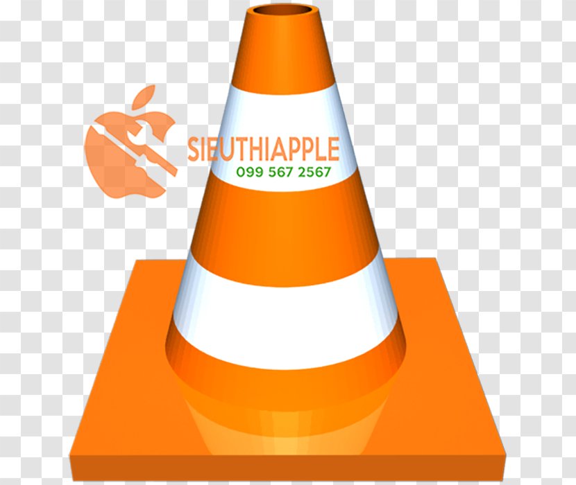 VLC Media Player Free Software Computer File - Cone Transparent PNG