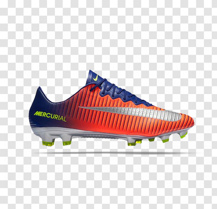Nike Mercurial Vapor Football Boot Cleat Blue Transparent PNG