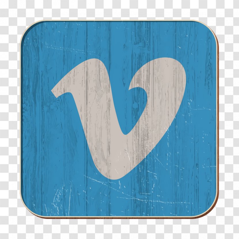 Vimeo Icon - Number Electric Blue Transparent PNG