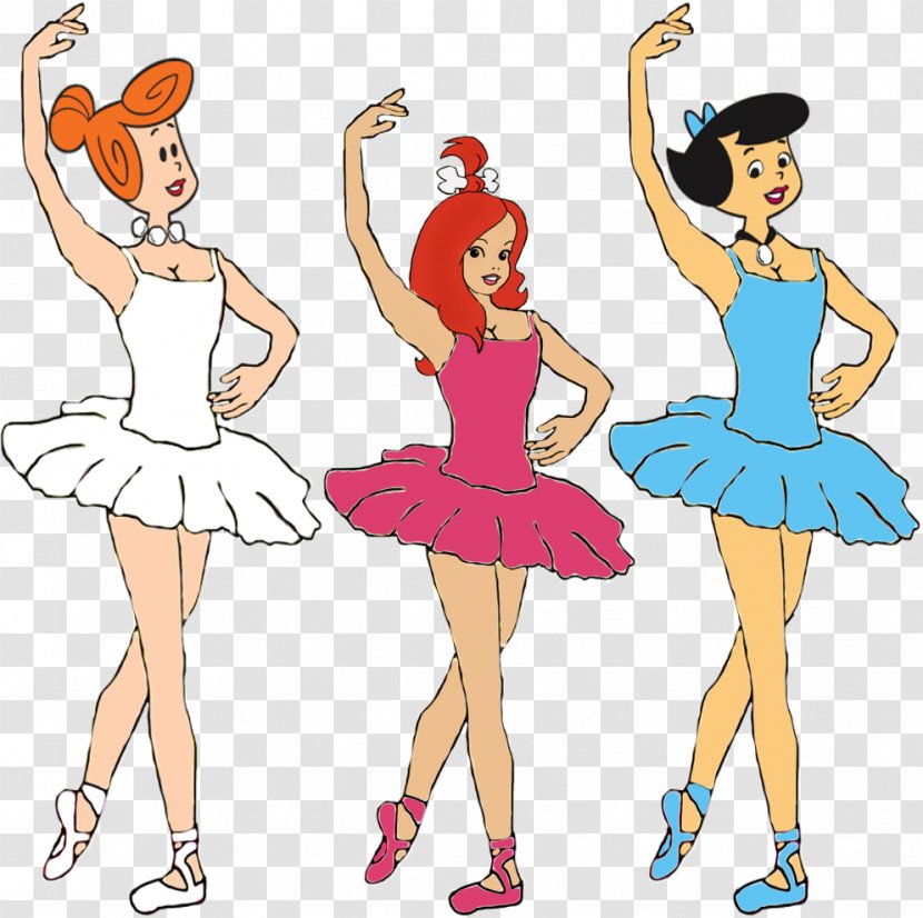 Performing Arts Dance Drawing Clip Art - Ballet - Flintstones Transparent PNG