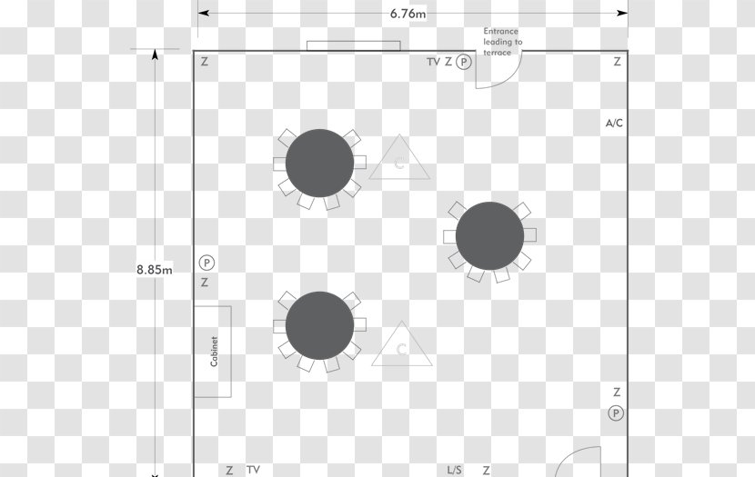 Pennyhill Park, An Exclusive Hotel And Spa Conference Centre Room - Diagram Transparent PNG