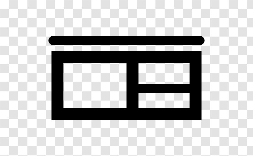 Rectangle Brand Black And White - Area Transparent PNG