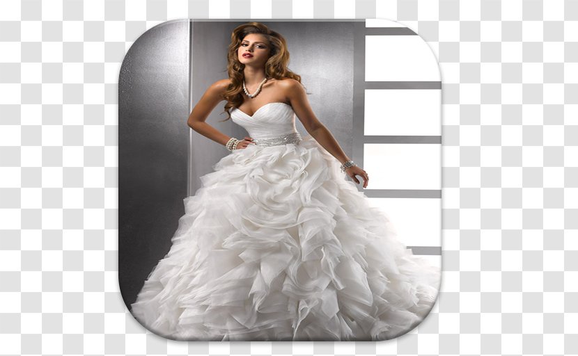 Wedding Dress Ball Gown Neckline - Aline Transparent PNG