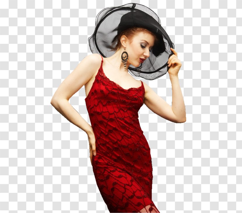 Woman With A Hat Painting - Flower Transparent PNG