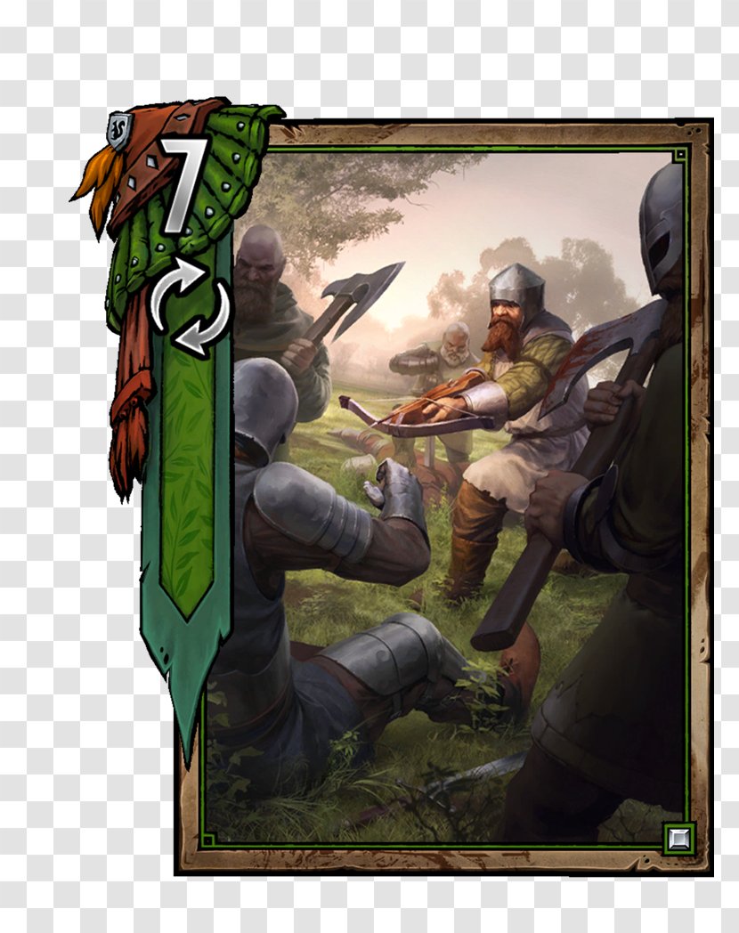 Gwent: The Witcher Card Game PlayStation 4 Mercenary Dwarf Soldier - Tael Transparent PNG